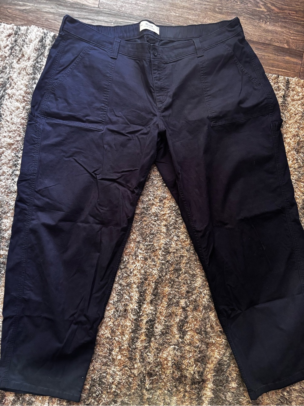 Hollister Women's Navy Utility Pants